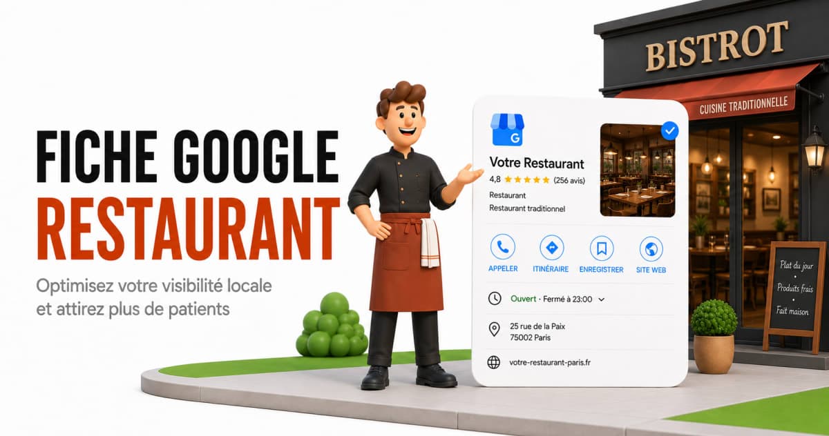 Fiche Google restaurant : le guide complet